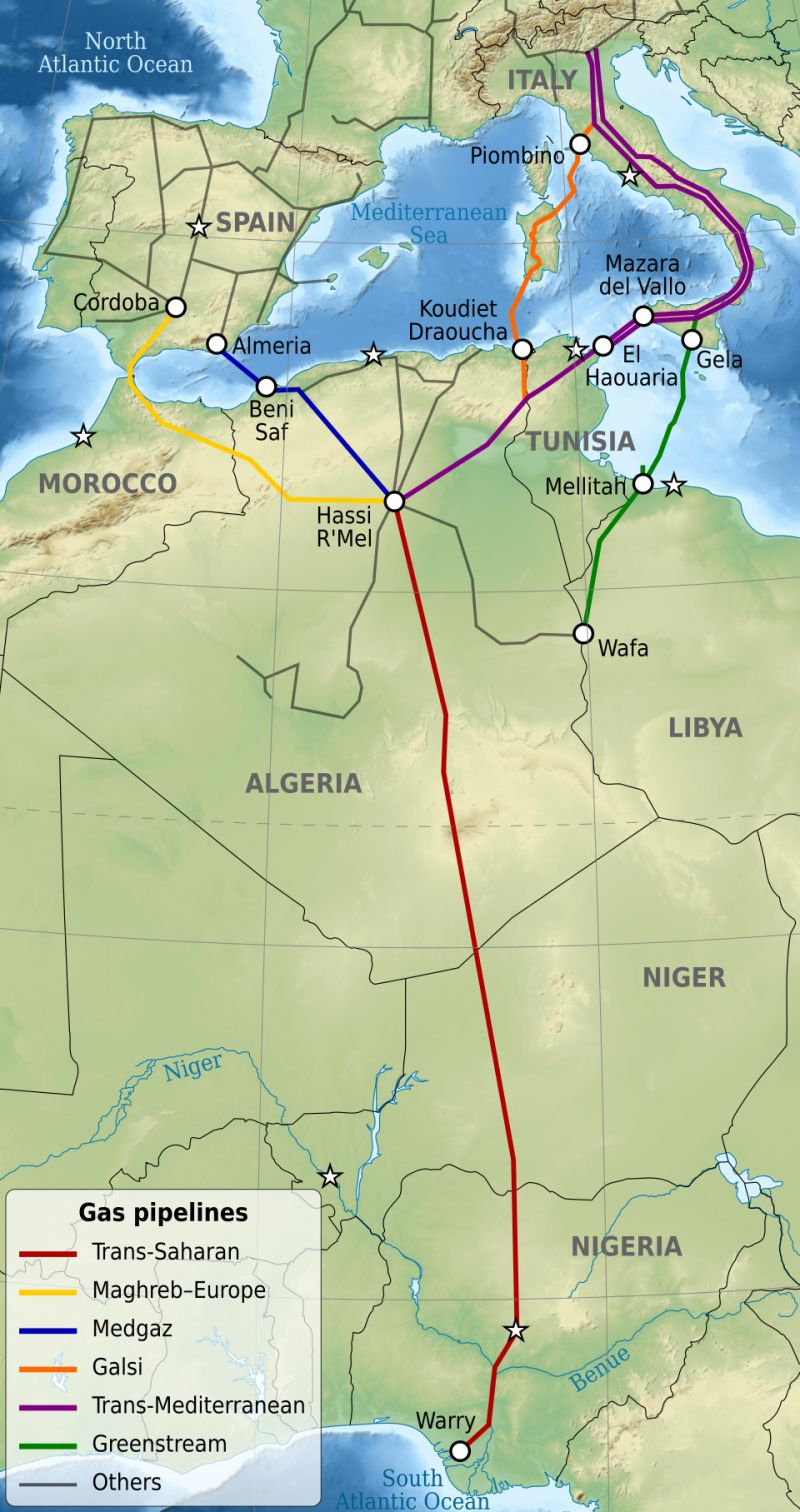 Una infraestructura construida para llevar gas argelino hacia España terminó convirtiéndose en una vía de abastecimiento para Marruecos